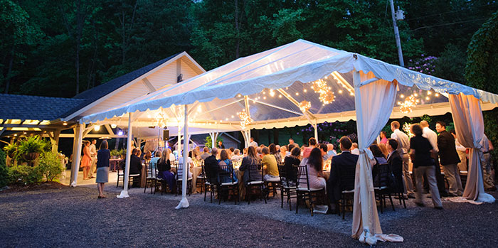 Outdoor Wedding Reception Venues - Catered Events at Mountain Estate