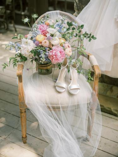 Veil + Shoes